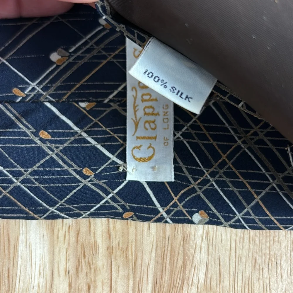 Bundle 4 VINTAGE ties from Clappers wide ties includes 2 Silk LIBERTY OF LONDON